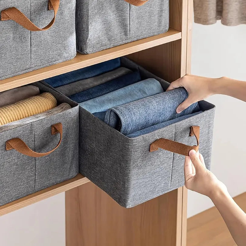 LuxeBox™ – Boîte de Rangement Pliable et Ultra-Résistante