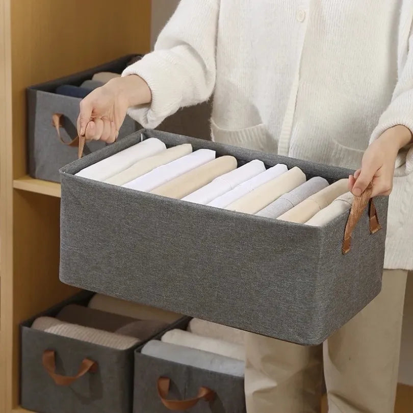 LuxeBox™ – Boîte de Rangement Pliable et Ultra-Résistante