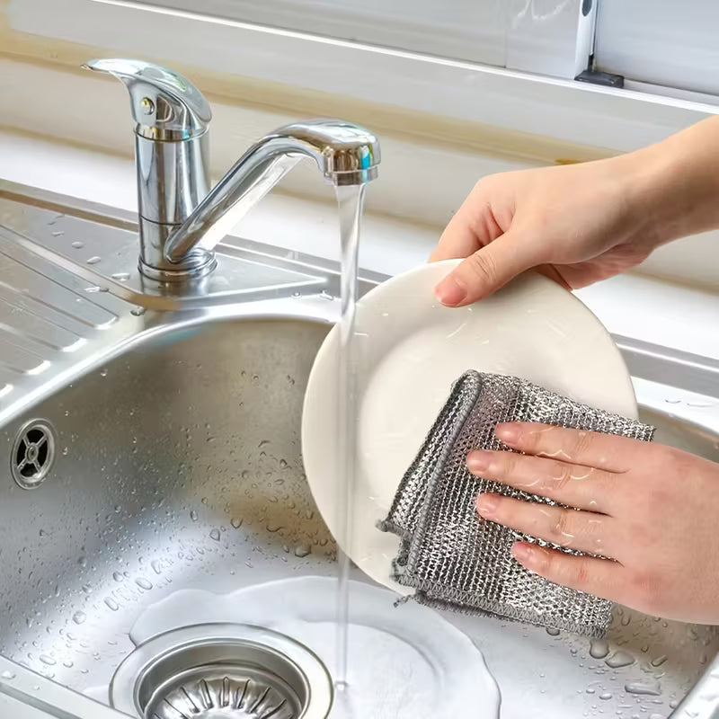 CleanPro™ – Paños de Acero Reutilizables