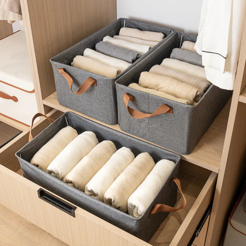 LuxeBox™ – Boîte de Rangement Pliable et Ultra-Résistante