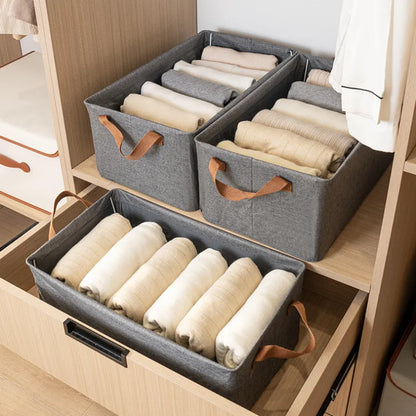 LuxeBox™ – Boîte de Rangement Pliable et Ultra-Résistante