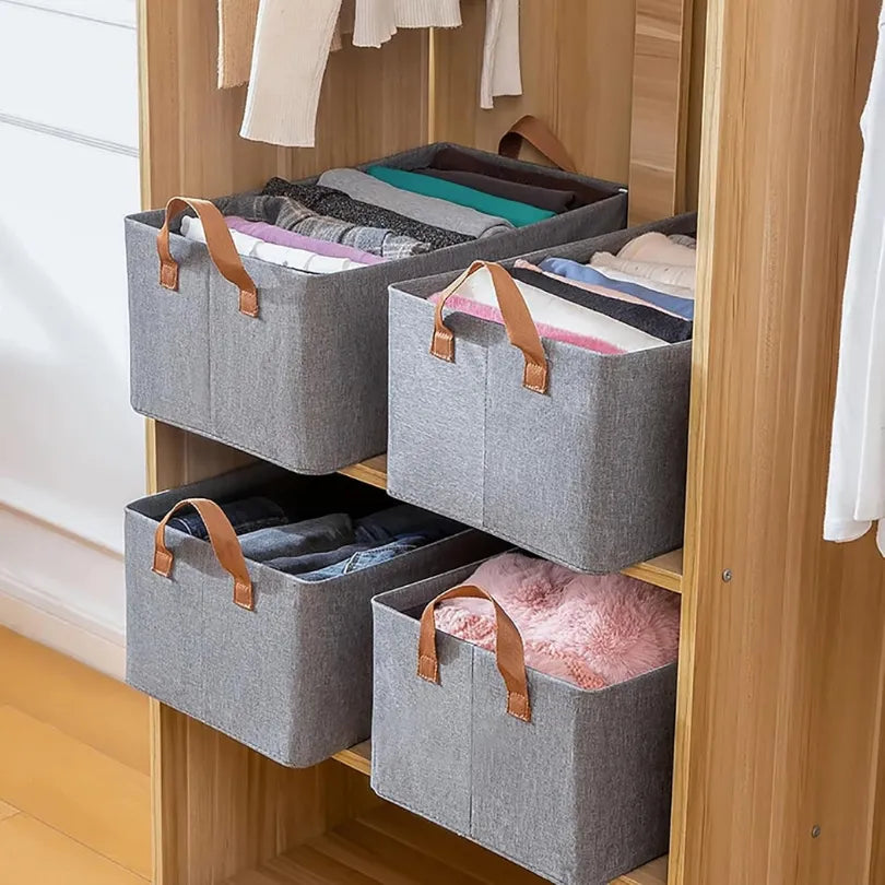LuxeBox™ – Boîte de Rangement Pliable et Ultra-Résistante
