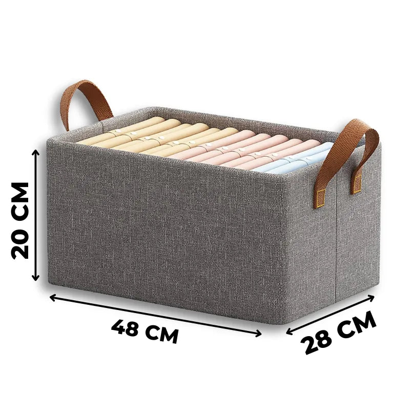 LuxeBox™ – Boîte de Rangement Pliable et Ultra-Résistante