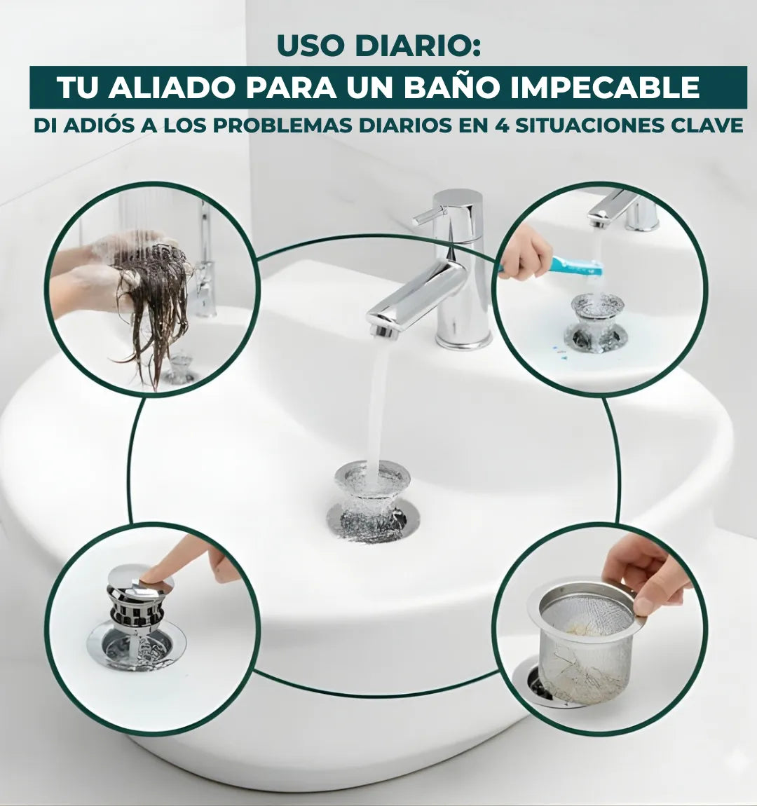 AquaBlock™ – Filtro Antiatascos y Antiolores