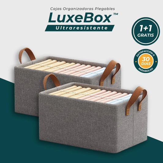 LuxeBox™ – Cajas Organizadoras Plegables