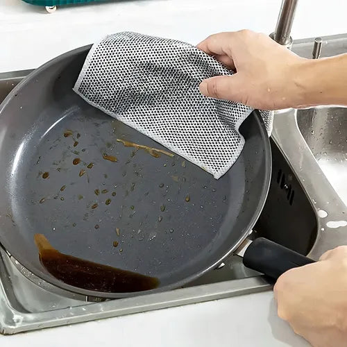 CleanPro™ – Paños de Acero Reutilizables