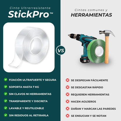 StickPro™ - Cinta Ultrarresistente