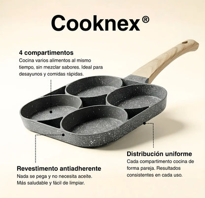 CookNex® – Sartén multifunción antiadherente 4 en 1