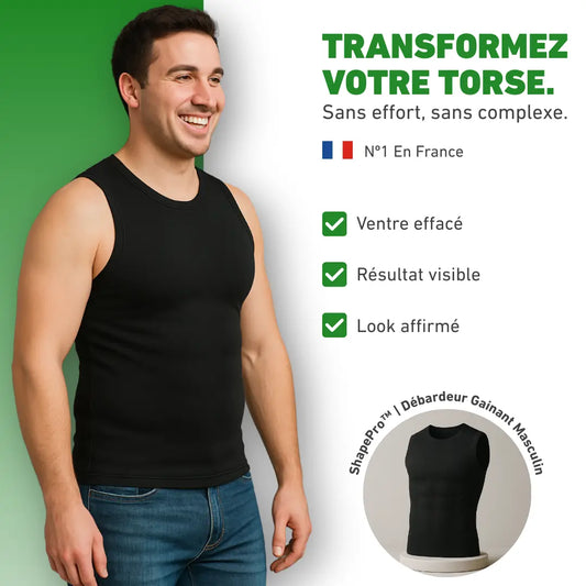 ShapePro™ | Débardeur Gainant Masculin